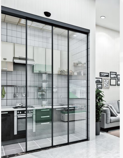 厨房平移感应门